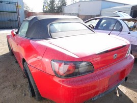 2000 HONDA S2000 RED CONV 2.0L MT A18792